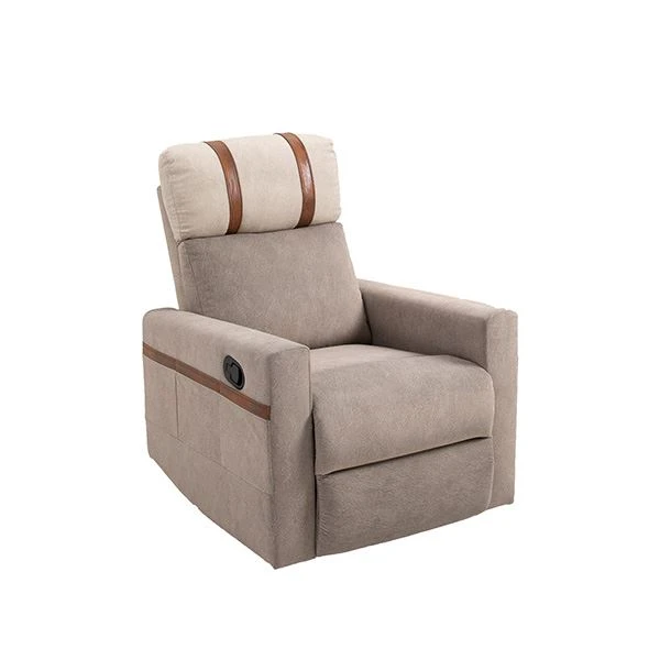 Prabangi audinio masažinė pasukama sofa