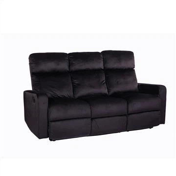 Velvet Fabric Recliner Sekcijinė sofa
