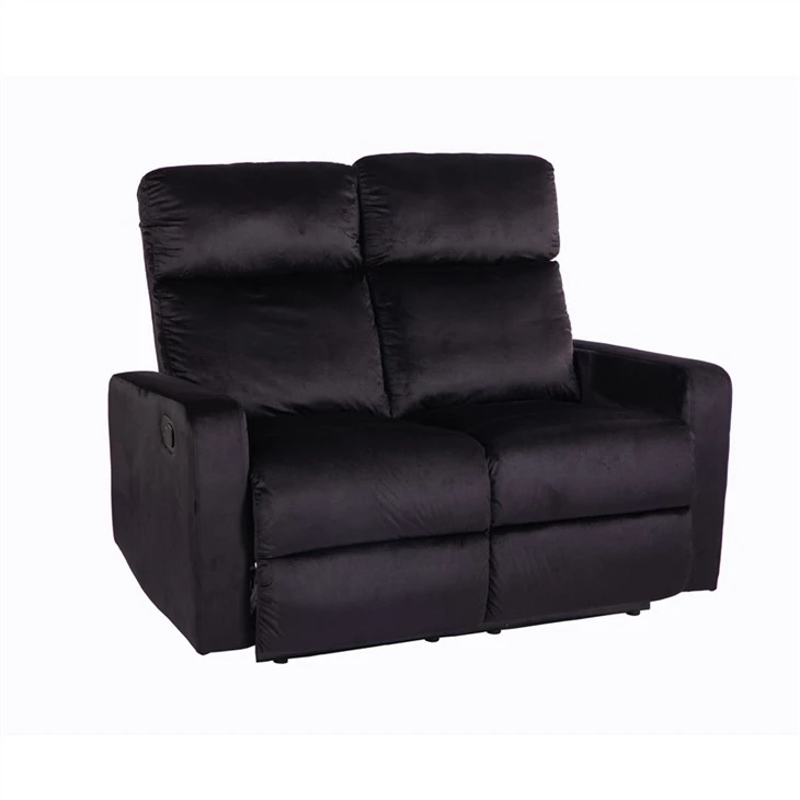 Velvet Fabric Dviejų{0}} sėdimų vietų sofa