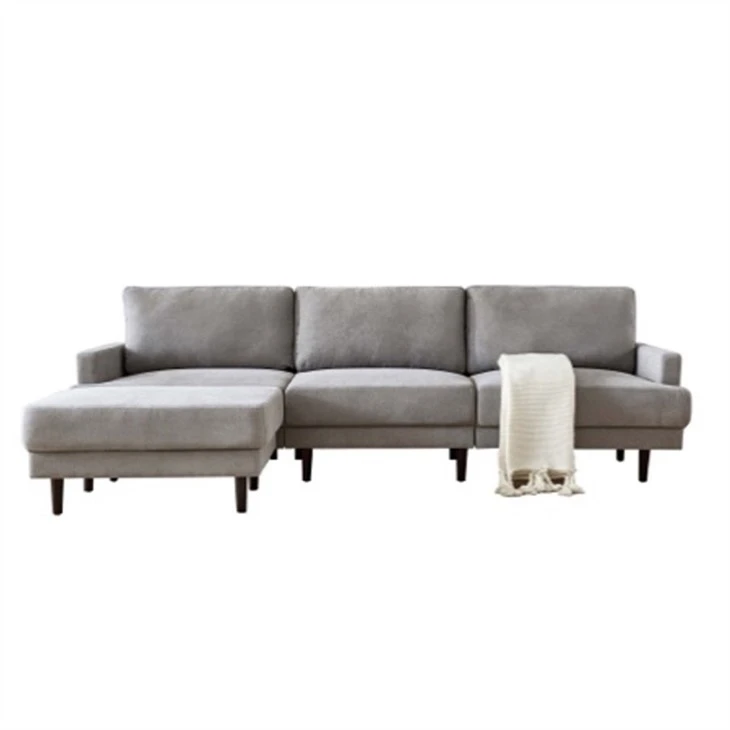 Svetainės trivietė sofa su miegamąja sofa