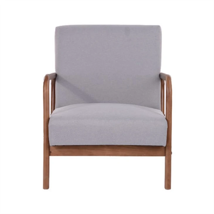 Laisvalaikio kėdė Mid Century Wood su rankomis