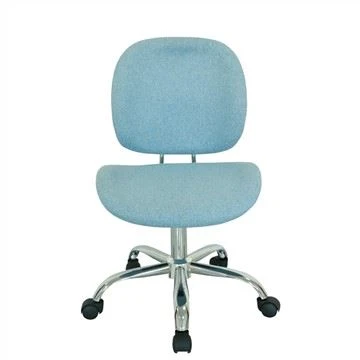 Ergonomiško dizaino reguliuojamo aukščio mėlyna biuro kėdė