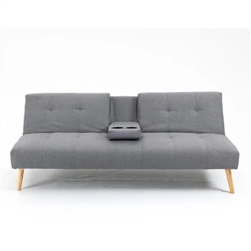 Lininis minkštas kabrioletas sulankstomas čiužinys sofa-lova