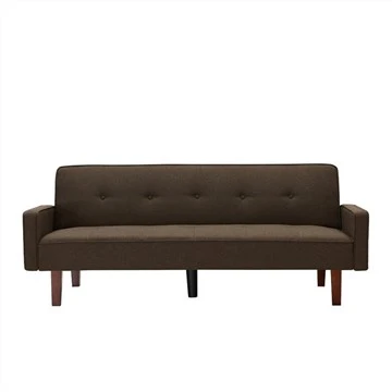 Minkšta sofa-lova su linu