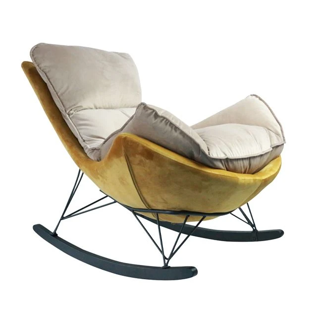 Partneris Velvet Fabric supama kėdė